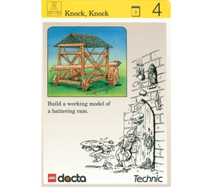 LEGO Activity Card Simulation 04 - Knock, Knock