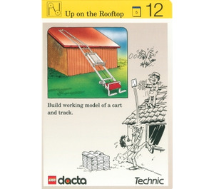 LEGO Activity Kortti Simulation 12 - Ylös päällä the Rooftop