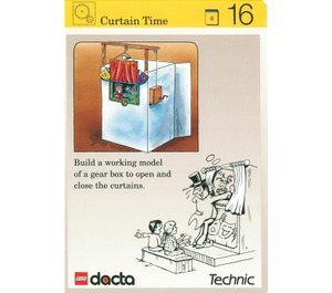 LEGO Activity Card Simulation 16 - Curtain Time