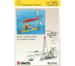 LEGO Activity Card Simulation 26 - Propeller Power