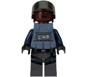 LEGO ACU Trooper with Armor and Helmet Minifigure