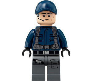 LEGO ACU Trooper jossa Microphone Minihahmo