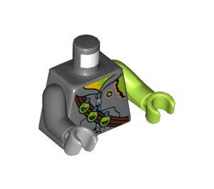 LEGO Adam Acid Minifig Torse (973 / 76382)