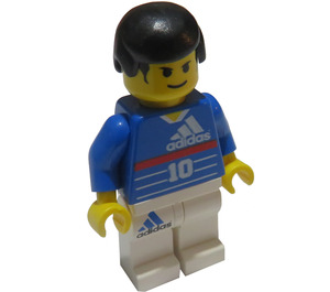 LEGO Adidas Number 10 Zidane Soccer Player Minifigur