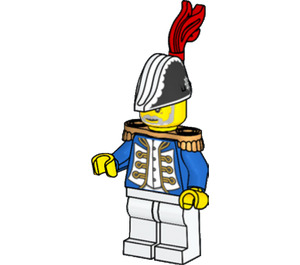 LEGO Admiral minifiguur