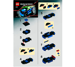LEGO Adrift Sport Set 8151 Instructions