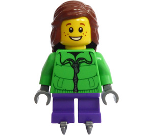 LEGO Advent Calendar Girl with Ice Skates Minifigure