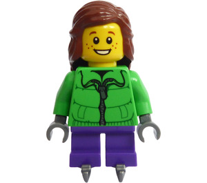 LEGO Adventskalender Girl mit Ice Skates Minifigur