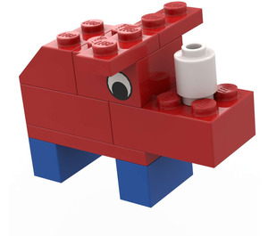 LEGO Advent kalender 2250-1 Subset Day 14 - Rhinocerous