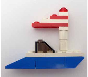 LEGO Calendrier de l'Avent 4024-1 Subset Day 10 - Sailboat