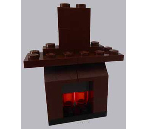 LEGO Calendrier de l'Avent 4024-1 Subset Day 19 - Fireplace