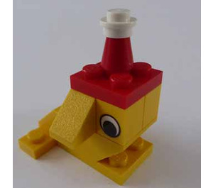 LEGO Calendrier de l'Avent 4124-1 Subset Day 8 - Frog with Hat