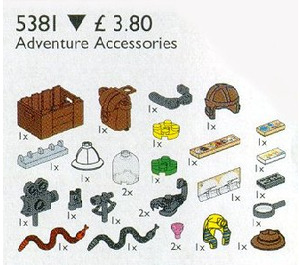LEGO Adventure Accessories Set 5381