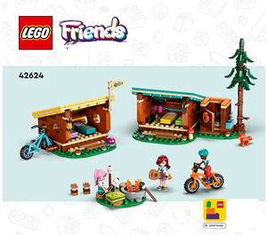 LEGO Adventure Camp Cozy Cabins  42624 Instrukce