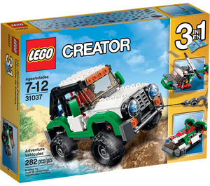 LEGO Adventure Vehicles Set 31037 Packaging