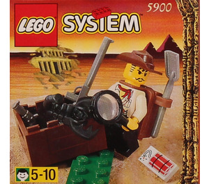 LEGO Adventurer - Johnny Thunder 5900 Packaging
