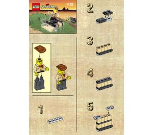 LEGO Adventurers Raft Set 1182 Instructions