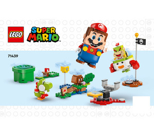 LEGO Adventures with Interactive Mario 71439 Instrukce