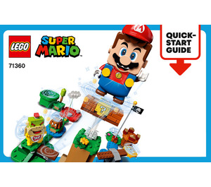 LEGO Adventures avec Mario 71360 Instructions
