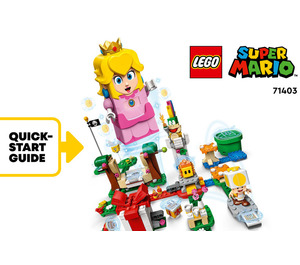 LEGO Adventures met Peach 71403 Instructions