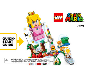 LEGO Adventures with Peach Set 71403 Instructions