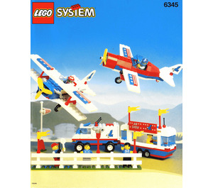 LEGO Aerial Acrobats 6345 Instructions