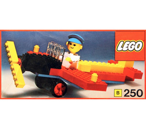 LEGO Aeroplane and pilot 250-3