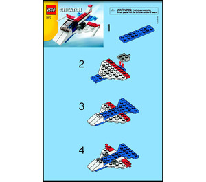 LEGO Aeroplane Set 7873 Instructions