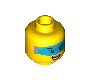 LEGO Agent Caila Phoenix Minifigure Kopf (Einbau-Vollbolzen) (3626 / 18296)