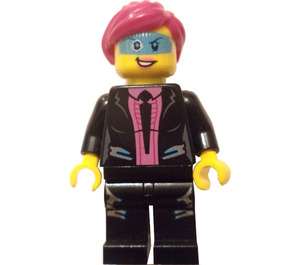 LEGO Agent Caila Phoenix with Magenta Hair Minifigure