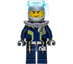 LEGO Agent Chase, Deep Sea Quest Diver Outfit, In-set Variant Minifigure