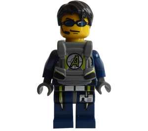 LEGO Agent Chase with Body Armor Minifigure