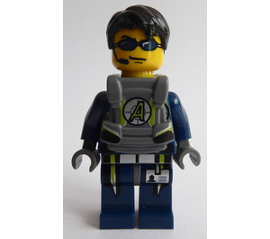 LEGO Agent Chase with Body Armor Minifigure