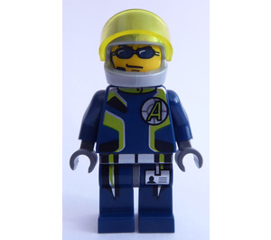 LEGO Agent Chase with Helmet Minifigure