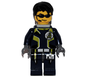 LEGO Agent Chase mit Neck Halterung Minifigur