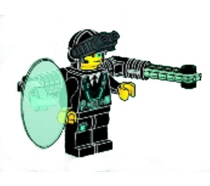 LEGO Agent Curtis Bolt minifiguur