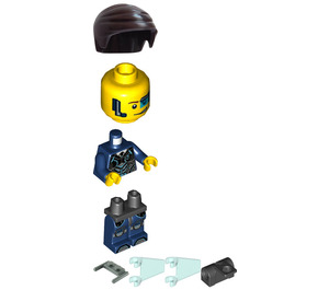 LEGO Agent Curtis Bolt minifiguur