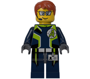 LEGO Agent Fuse minifiguur