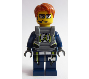 LEGO Agent Fuse with Body Armor Minifigure