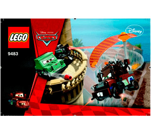 LEGO Agent Mater's Escape Set 9483 Instructions