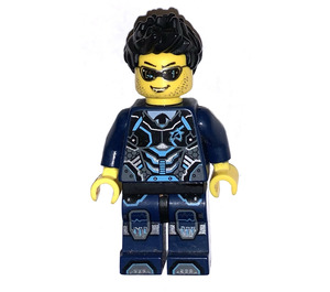 LEGO Agent Steve Zeal minifiguur