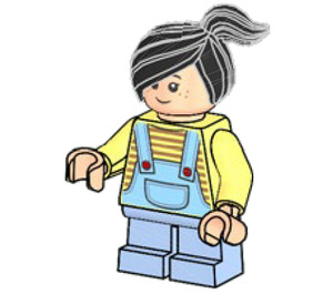 LEGO Agnes Minifigurka