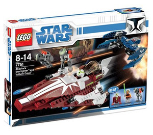 LEGO Ahsoka's Starfighter et Vulture Droid 7751 Packaging