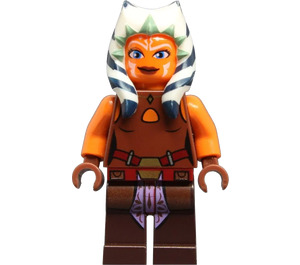 LEGO Ahsoka Tano s Reddish Hnědá Vesta Minifigurka