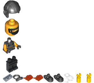 LEGO AIM Agent minifiguur