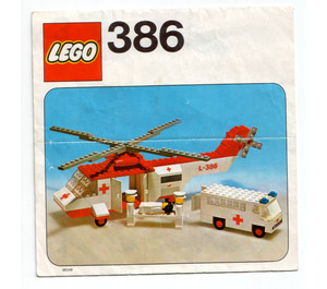 LEGO Air Ambulance Set 386 Instructions