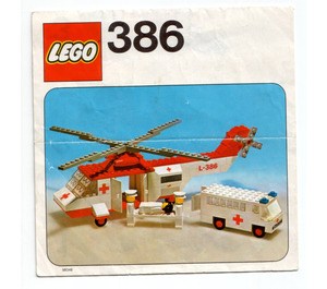 LEGO Air Ambulance 386 Ohjeet