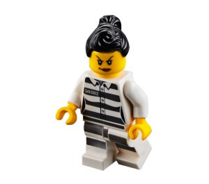 LEGO Lucht Basis Female Prisoner minifiguur