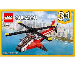 LEGO Luft Blazer 31057 Instructions