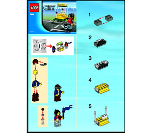 LEGO Air-Show Plane Set 7643 Instructions